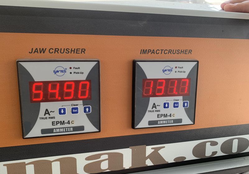 Electrical control panels and PLC automation modules for crushing plants